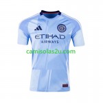 Camisolas de futebol New York City FC Equipamento Principal 2025 Manga Curta